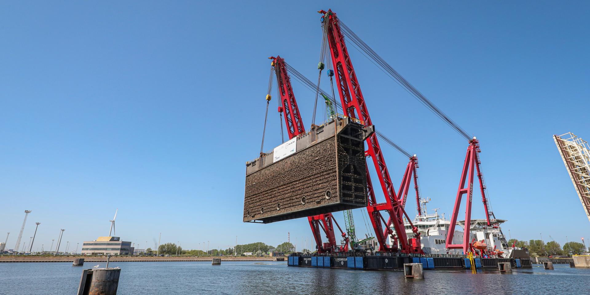 ECLUSE Pierre VANDAMME - Rénovation des portes 1 et 4 - Zeebruges