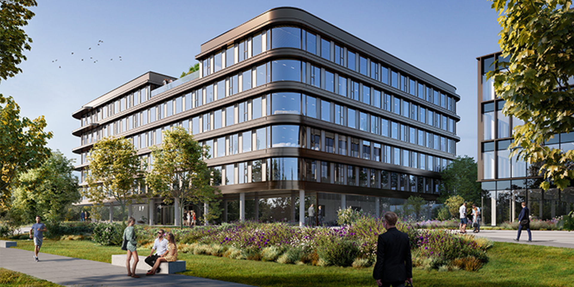 PARK 7 Onyx Building – Hermeslaan 9 - Diegem – Architect : Jaspers-Eyers Architects – Bouwheer : Immogra/SDGB NV - © Jaspers-Eyers Architects/Nanopixel